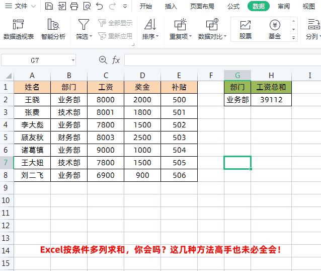 excel求和公式怎么用,表格中自动求和的方法(图1) excel求和公式怎么用,表格中自动求和的方法(图1)