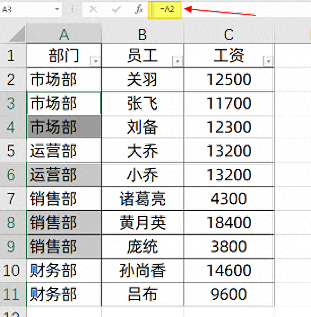 excel怎么合并单元格,把几个格子内容合成一个(图7) excel怎么合并单元格,把几个格子内容合成一个(图7)
